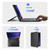 For Samsung Galaxy Tab S9+ DUX DUCIS DK Floating Magnetic Keyboard Leather Tablet Case with Holder(Black)