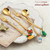 2pcs /Pack Christmas Mixing Spoon Fruit Fork With Pendant Flatware, Style: Snowman (Blue Box)