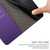 For iPhone 13 Pro Rhombic Grid Texture Leather Phone Case(Purple)