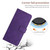 For iPhone 13 Rhombic Grid Texture Leather Phone Case(Purple)