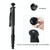 BEXIN MAS285 Portable Travel Outdoor DSLR Camera Aluminum Alloy Monopod Holder(Black)