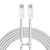 Baseus Dynamic 3 Series Fast Charging Data Cable Type-C to Type-C 100W, Length:2m(White)