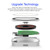 For iPhone / AirPods / iWatch Series 3 in 1 Portable Wireless Charger(Silver)