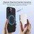 For iPhone / AirPods / iWatch Series 3 in 1 Portable Wireless Charger(Silver)