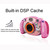 KC501 3 Million Pixels 2.0 inch HD Screen Digital Children Camera (Pink)