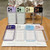 For iPhone 14 Plus Large Window PC Hybrid TPU Phone Case with Card Slot(Green)