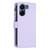 For Xiaomi Redmi 13C 9 Card Slots Zipper Wallet Leather Flip Phone Case(Light Purple) For Xiaomi Redmi 13C 9 Card Slots Zipper Wallet Leather Flip Phone Case(Light Purple)