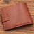 MenBense Men Short Magnetic Clasp Wallet Multi-Card Coin Purse(Black)