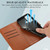 For Infinix Hot 20 Play PU Genuine Leather Texture Embossed Line Phone Case(Brown)