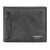 Menbense Men Short Wallet Casual Multi-Card Coin Purse(Black)