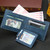 Menbense Men Short Wallet Casual Multi-Card Coin Purse(Black)