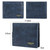 Menbense Men Short Wallet Casual Multi-Card Coin Purse(Blue)