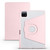 For Xiaomi Pad 6 Pro / Pad 6 Acrylic 360 Degree Rotation Holder Tablet Leather Case(Sand Pink)