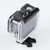 For GoPro HERO8 Black 45m Waterproof Housing Protective Case with Buckle Basic Mount & Screw (Transparent)