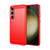 For Samsung Galaxy S24+ 5G Brushed Texture Carbon Fiber TPU Phone Case(Red)