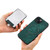 For iPhone 14 Plus Retro Splitable Magnetic Card Bag Leather Phone Case(Green)