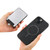 For iPhone 11 Retro Splitable Magnetic Card Bag Leather Phone Case(Black)