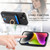 For iPhone 11 Retro Splitable Magnetic Card Bag Leather Phone Case(Black)