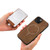 For iPhone 13 Pro Max Retro Splitable Magnetic Card Bag Leather Phone Case(Brown)