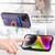 For iPhone 14 Pro Max Retro Splitable Magnetic Card Bag Leather Phone Case(Purple)