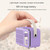 Mini Retro HIFI Level Stereo Sound Handheld Portable Bluetooth Speaker, Color: White