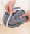 Foldable Storage Basket Household Layered Thickened Dirty Laundry Basket, Spec: 3 Grids Black