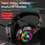 L750 3 in 1 RGB Graffiti Pattern Wireless Gaming Noise Reduction Headset(White)