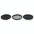 JUNESTAR Proffesional 58mm Lens Filter ND Filter Kits (ND2 + ND4 + ND8) for GoPro & Xiaomi Xiaoyi Yi & SJCAM Sport Action Camera