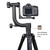 YELANGU Horizontal 360 Degree Gimbal Tripod Head for Home DV and SLR Cameras(Black)
