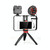 YELANGU PC204 YLG1801D Vlogging Live Broadcast LED Selfie Light Smartphone Video Rig Handle Stabilizer Bracket Kits with Microphone & Tripod