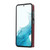 For Samsung Galaxy Galaxy S22+ 5G Brushed Texture Wallet Ring Holder Phone Case(Dark Red)