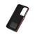 For Samsung Galaxy Galaxy S22+ 5G Brushed Texture Wallet Ring Holder Phone Case(Dark Red)