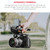 YELANGU C18 YLG0915A-C Video Camera Cage Stabilizer with Handle & Rail Rod Mount for Panasonic Lumix DC-S1H / DC-S1 / DC-S1R(Black)