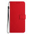 For Samsung Galaxy S21 5G Rhombic Grid Texture Leather Phone Case(Red)