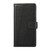 For Realme C53 PU Genuine Leather Texture Embossed Line Phone Case(Black)