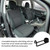 Bbdd Alloy Car Hooks Invisible Seat Back Car Hangers(Silver)