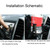 Car Air Vent Drink Holder Car Multifunctional Water Cup Racks(Black)