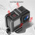 For GoPro HERO10 Black / HERO9 Black ABS Plastic Border Frame Mount Protective Case with Buckle Basic Mount & Screw (Black)