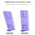 For Samsung Galaxy A14 5G Stereoscopic Holder Sliding Camshield Phone Case(Purple)