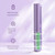 2 In 1 Portable USB Rechargeable Hair Curler Dual Usage Hair Straightening Comb(Purple)