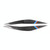 Three Color Carbon Fiber Car Lamp Eyebrow Decorative Sticker for BMW 5 Series F10 2010-2013