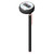 Milk Coffee Hand Brew Kettle Thermometer With Pen Holder Food Thermometer Waterproof(Black And White)
