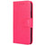 For Nokia C300 4G US Version Crystal Texture Leather Phone Case(Rose Red)