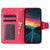 For Nokia C300 4G US Version Crystal Texture Leather Phone Case(Rose Red)