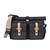 Cwatcun D90 Contrast Color Single Shoulder Camera Bag Outdoor Camera Bag Professional Crossbody Handbag, Size:30.5 x 19 x 20cm Large(Black)