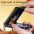For Samsung Galaxy Z Flip3 5G SULADA Elegant Rhombic Texture Folding Phone Case with Lanyard(Orange)