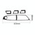 Carbon Fiber Car Left Driving Lifting Panel Decorative Sticker for BMW 5 Series F10 2011-2018 Carbon Fiber Car Left Driving Lifting Panel Decorative Sticker for BMW 5 Series F10 2011-2018