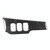 Car Carbon Fiber Dimming Control Panel Decorative Sticker for Mitsubishi Lancer EVO 2008-2015, Left Drive