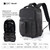 Cwatcun D97 Professional Photography Bag Mirrorless/SLR Multifunctional Backpack Camera Bag, Size:41 x 30.5 x 17cm(Black)