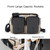 Cwatcun D99 Contrast Color Single Shoulder Camera Bag Outdoor Camera Bag Professional Crossbody Handbag, Size:32.5 x 14.5 x 21.5cm Large(Khaki Black)